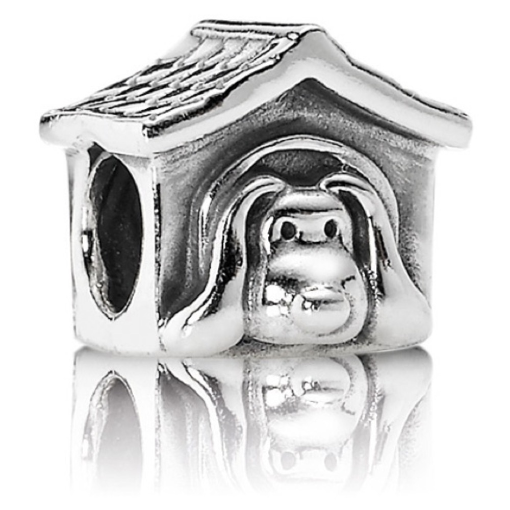 PANDORA Sterling Silver Doghouse Charm